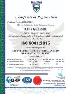 BLUE & GREEN S.R.L. 9001